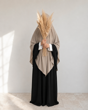 Khimar wool peach Nude
